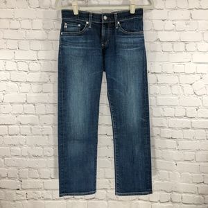 AG Adriano Goldschmied Straight Leg Crop